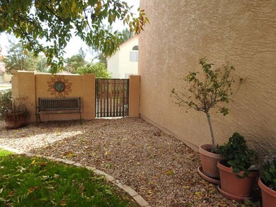 Front yard to side gate