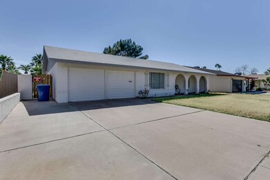 Extra wide driveway