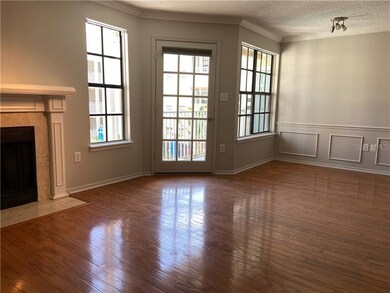 Living room with view to dining area - open & brig