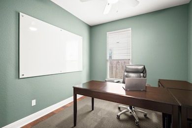 Dedicated office space.