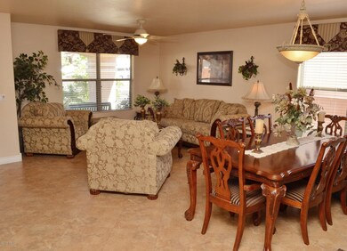 Living Room and Dining Room