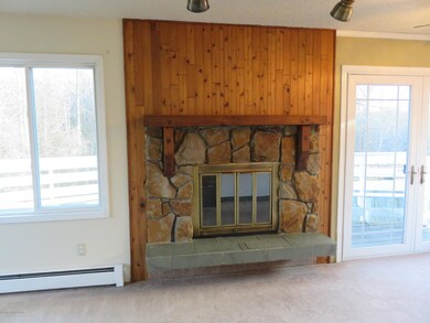 Fireplace - Upstairs unit