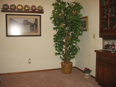 Separate Room with Built in Buffet.