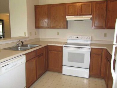 Open kitchen with plenty of counter space.
