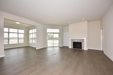 Expansive windows throughout