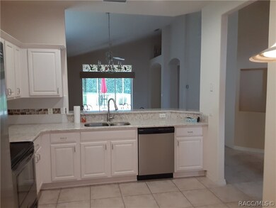 Open concept through living areas to lanai