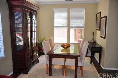Formal Dining Room with Newer Wood Blinds, Recesse