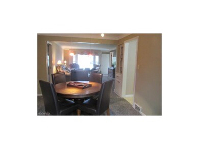 Dining Room view into Living Room