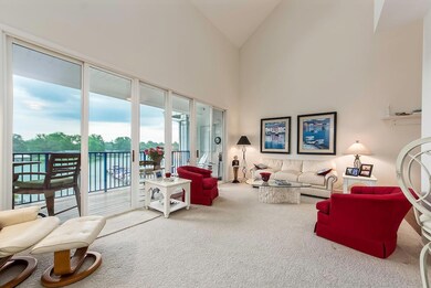 Vaulted Ceiling & Wall of Windows