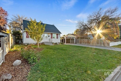 View of yard with a carport and a patio