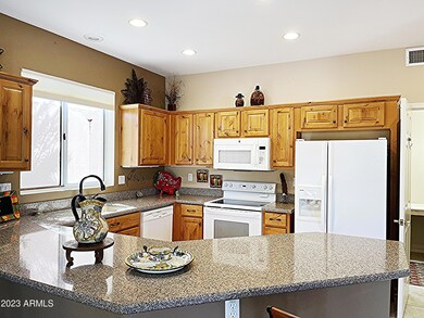 Beautiful cabinets in kitchen