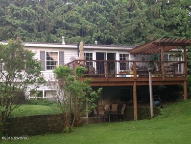 view from back yard
