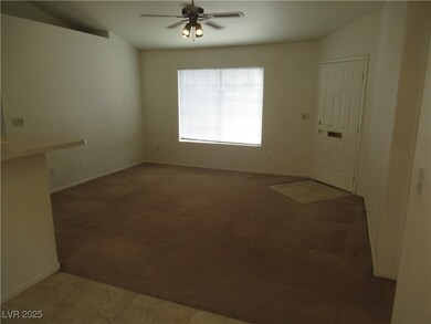 View of Strip from front room - Vaulted ceiling, c