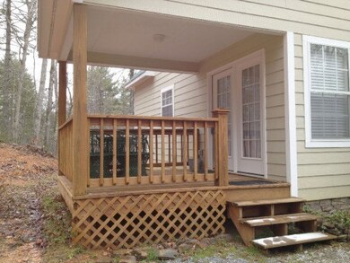 Covered back deck