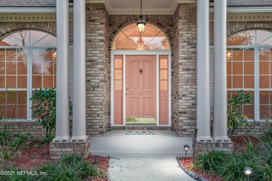 Stately Covered porch