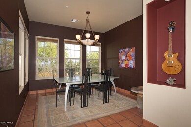 Dining room with views