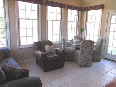 The sun room is an added bonus!