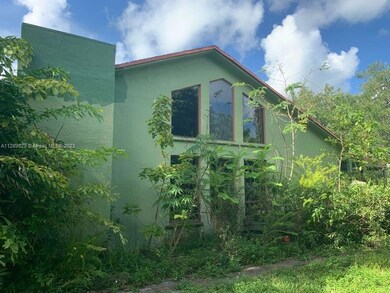 side of property, with greenery