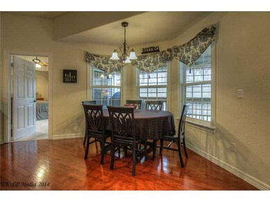 Dining Room. Check out the hardwood floors....