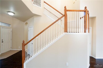 View of tiled entrance foyer