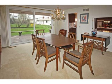 Dining Room Light Filled Dining Room is adjacent t