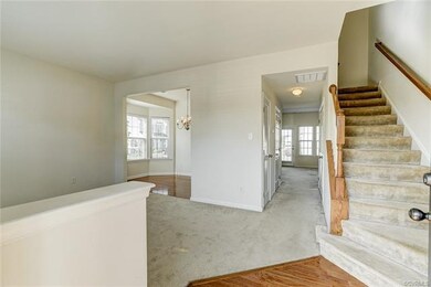 Foyer looking into home