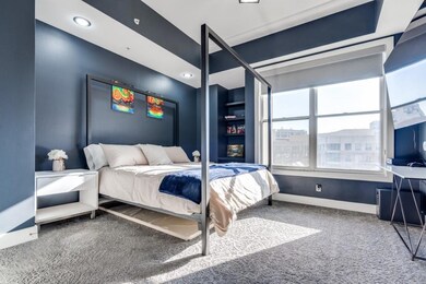 The 1st floor dazzles with a spacious bedroom & lu