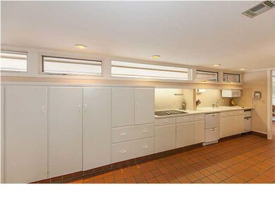 Bright and sunny kitchen with tile floor