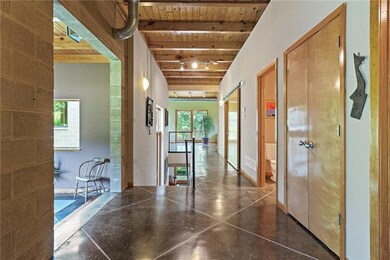 View from Entry, Office on Left