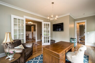 Private Office or Formal Living Room with French d