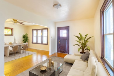 Living room, dining room