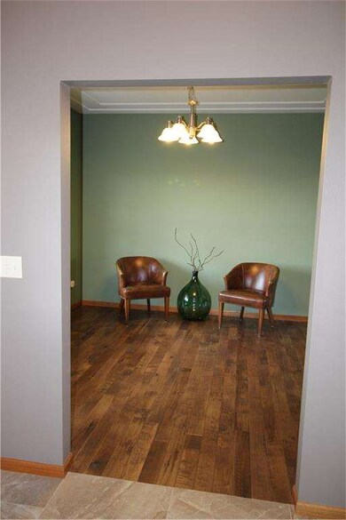 Formal DR/Office w/new hand-scraped Hickory floori
