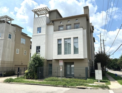 This 3 bed, 3,5 bath townhome is located in the heart of Montrose. This is the only property in the community with a renovated exterior. Gated entry with a two-car attached garage. Ample street parking for your guests.