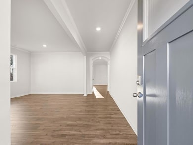 Mansfield front entryway