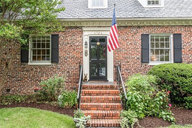 Clinker brick and slate roof