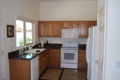 granite counters in kitchen