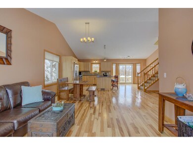 Open design, great for entertaining.