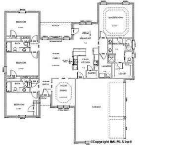 NEW PLAN - Brentwood Plan A. All brick 4 bedroom, 3 bath plan. 3 CAR OVERSIZED GARAGE. Large bedrooms.