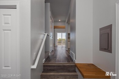 Hallway to Kitchen and Main Living Area
