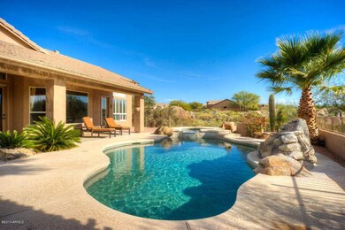 Sparkling Pool with Resort Yard