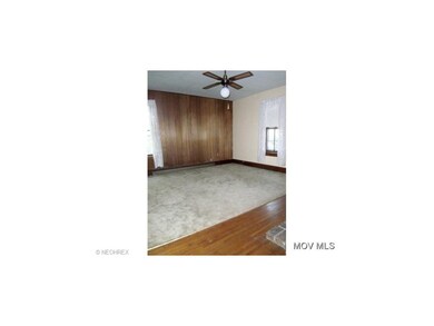 Hardwood floors underneath