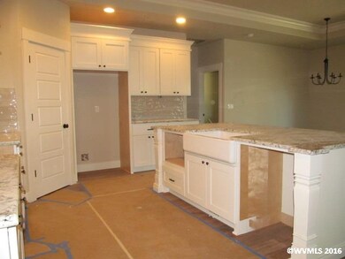 Drawer Microwave will be to the left of the farmho