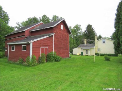 Exterior Back. rear view of the Barn and house