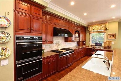 Center island is perfect for casual dining