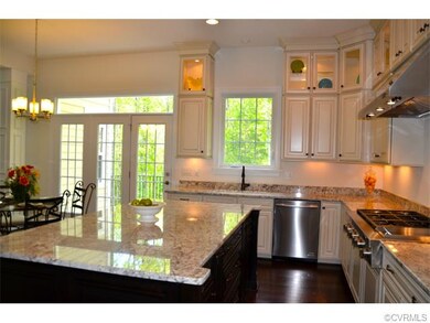 Undermount lights, lights in the cabinets, and a f