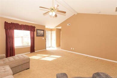 Front window offers lots of natural lighting.
