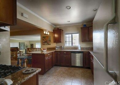 Kitchen is open to the living room