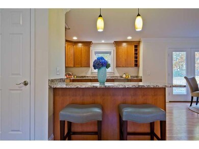 Kitchen. Cherry Cabinets and Granite...