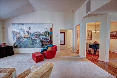 The view through the great room into the bedroom wing.