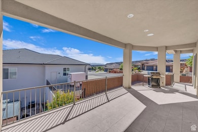 View of patio / terrace featuring a residential view and area for grilling